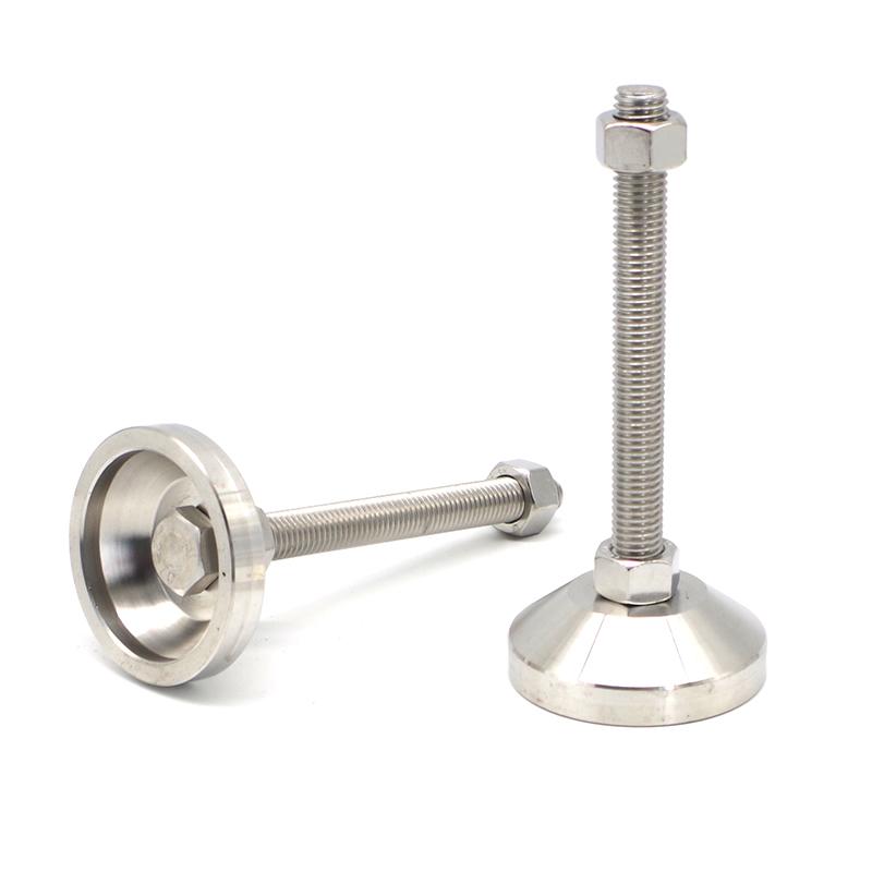 china supplier odm ss304 rohs 7616 60P m12 *50/80/100/120mm fixed level feet for cabinets m6 m8 m10 m12 m16
