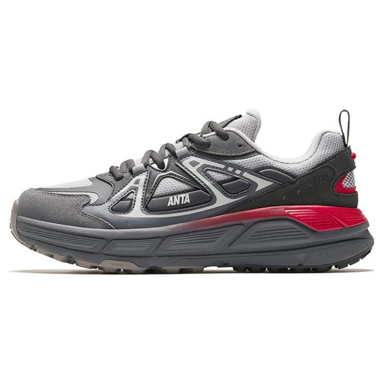 

Anta Engine Cushioning Slip Resistant Abrasion Resistant Low top Casual Shoes Men s Silver Gray 112348863-2 40.5