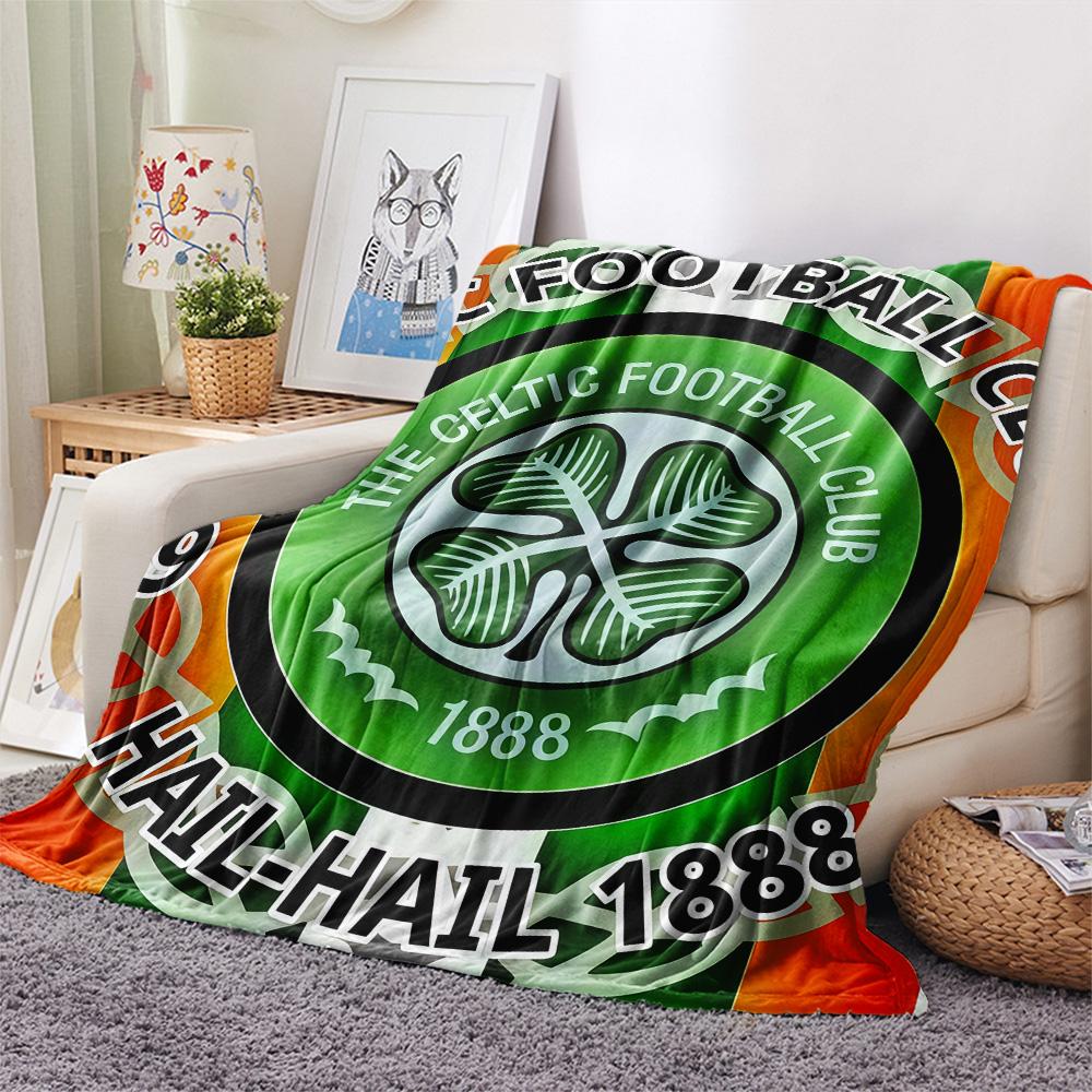 Couverture Flottante Celtic Football Club, Haute qualité Confortable pour Toutes les Saisons, Décoration Intérieure, Chaleur et Confort