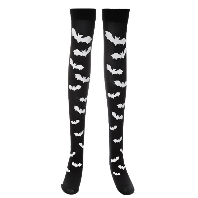 Halloween Long Knee High Socks Costume Masquerade Carnival Cosplay Soft