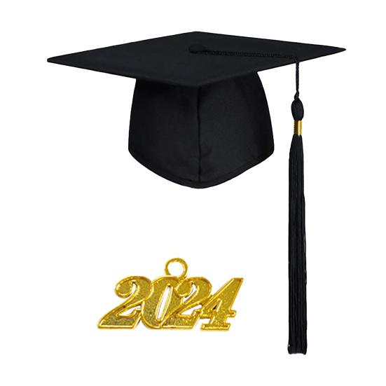 Graduation Cap Memorable Eye-catching Fabric Practical Coloful Graduation Hat for Student