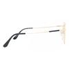 Full Rim Oval Gold Smartbuy Collection Sion 901f Fashion Unisex Eyeglasses