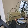 2025 Autumn and Winter New Urban Simple Retro Fashion Can Be One Shoulder Crossbody Portable Women Daily with Small Square Bag