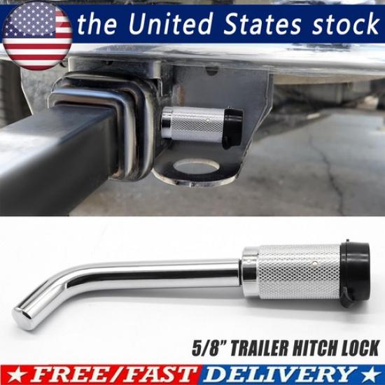 

Bent Hitch Pin Lock 2 Keys for Truck Tow Trailer Receiver Hitch 58 Universal