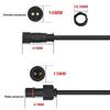 1Pcs 2 Pin Male To Female Connector Floodlight Universal Cable 1-10 Meter Extension Cable For Solar Spotlight Waterproof Cable