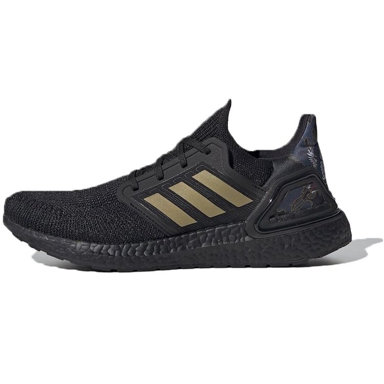 

Adidas UltraBoost 20 Chinese New Year — золотые кроссовки унисекс Black Core-Black Gold-Metalic FW4322