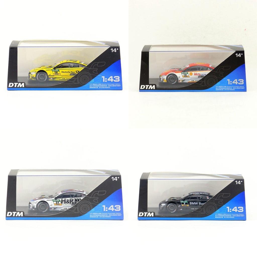 Bmw M4 Dtm Metal Car Model With Base For Collection And Display