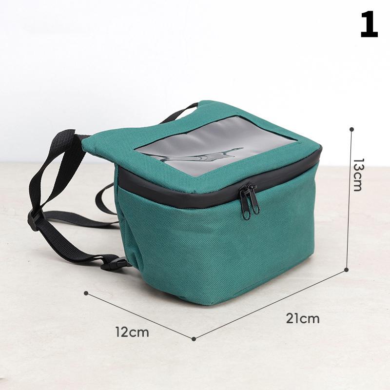 Vordere Motorradtasche Touchscreen Wasserdicht Fahrradnavigation Lenkeraufbewahrung Hüfttasche Lenkertasche Tragbar Für Vespa Hik