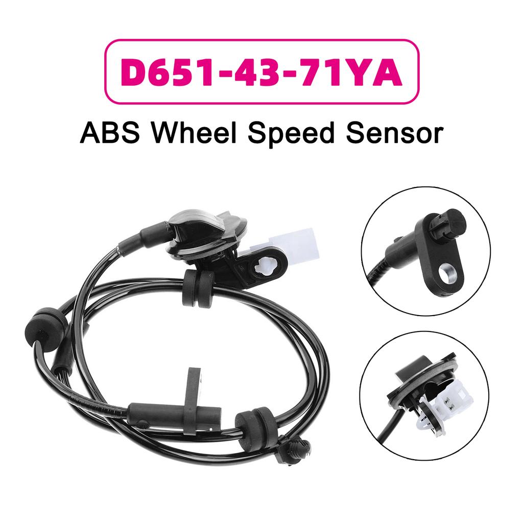 Capteur de vitesse de roue ABS arrière gauche ou droit D651-43-71YA pour Mazda 2 DE DH