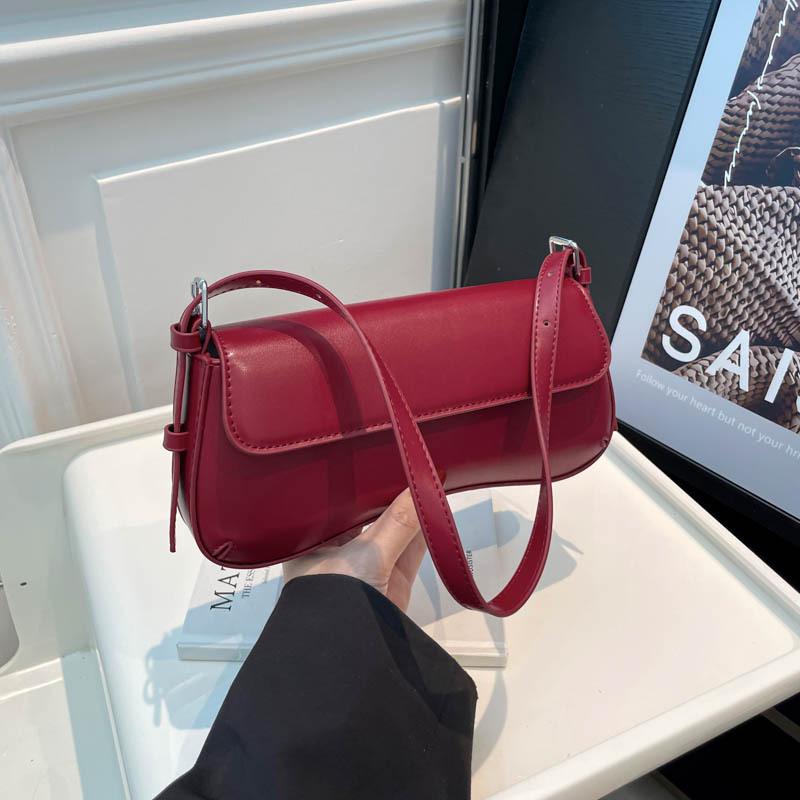 Niche design women's bags autumn and winter new fashion retro shoulder underarm bag high-end commuter bag