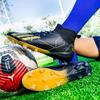 Liela izmēra īsti augstpapēžu futbola apavi vīriešu treniņu apavi studentu apavi ar lauztām kniedēm sieviešu elpojoši un ērti