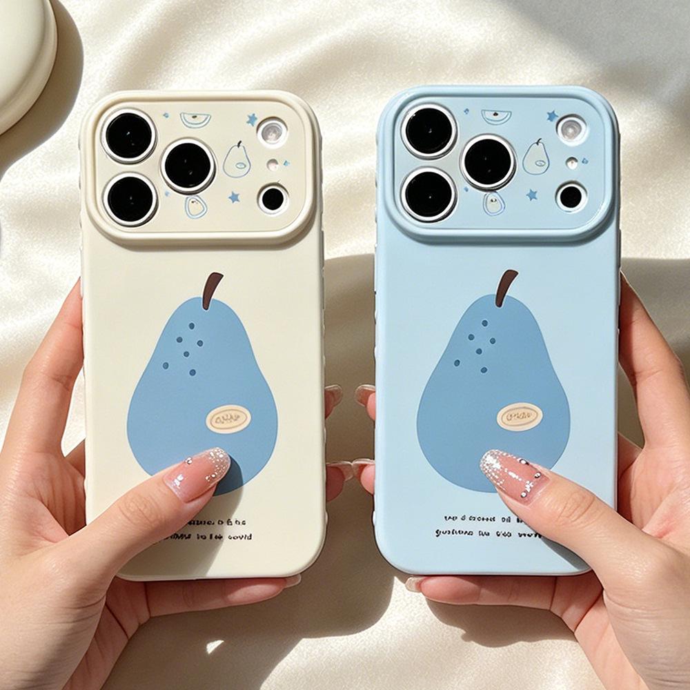 Mutant Pear Anti-Fall Protective Case for iPhone 16/17 Pro - New Style Female