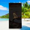 D-DrakeS O-Ovo O-Owls Towel Textile Bathrobe Beach Quick-Drying Lightweight Portable Camping Swim Pool Travel