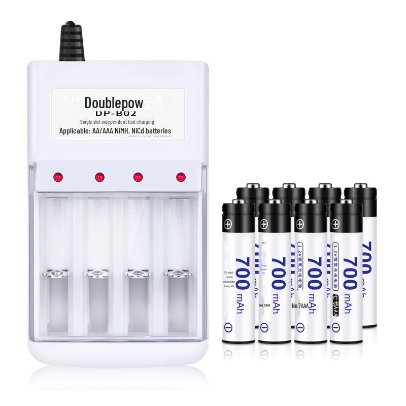 Rechargeable Battery Set - 12 Pack of 1.2V AA Batteries for Toy Remotes