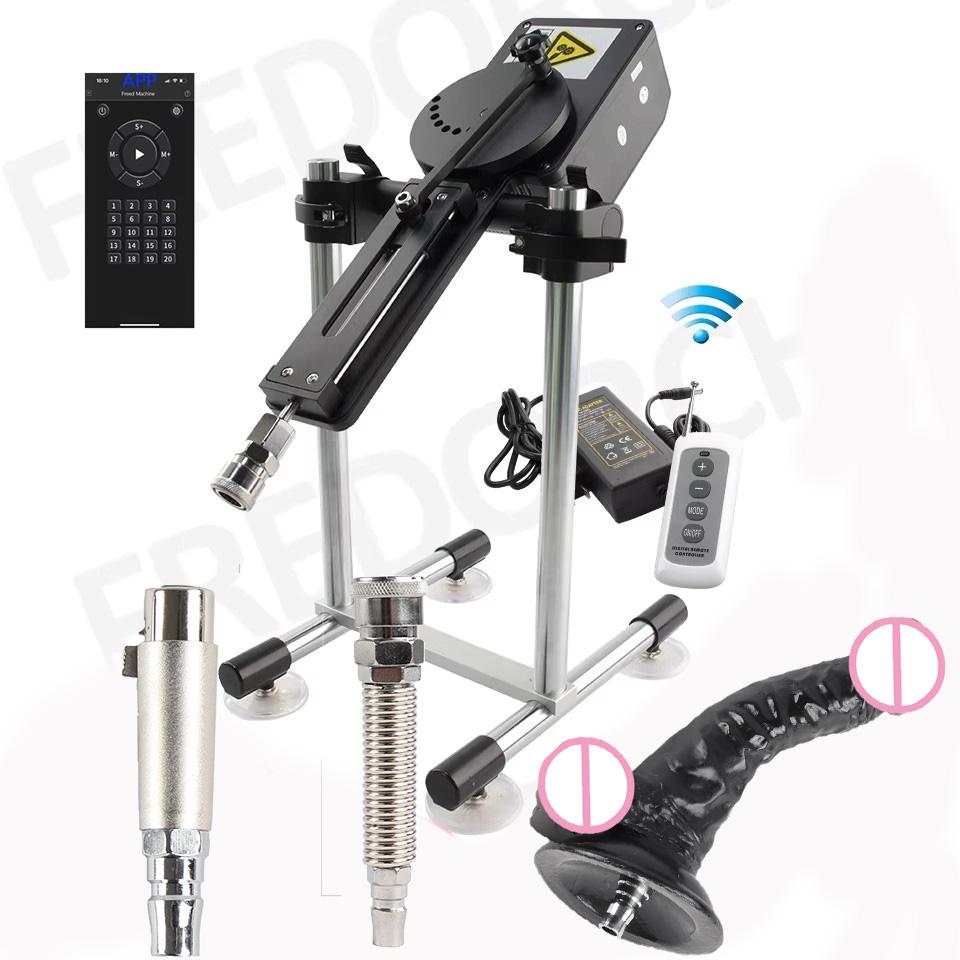 Automatic Sex Machine Thrusting Machine with Dildos Remote/APP Control for Couple 70W Powerful Love Machine Special Function