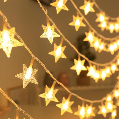 LED Star String Design Energy-Saving Waterproof Lights Flexible Indoor Outdoor Hanging Fairy Lights