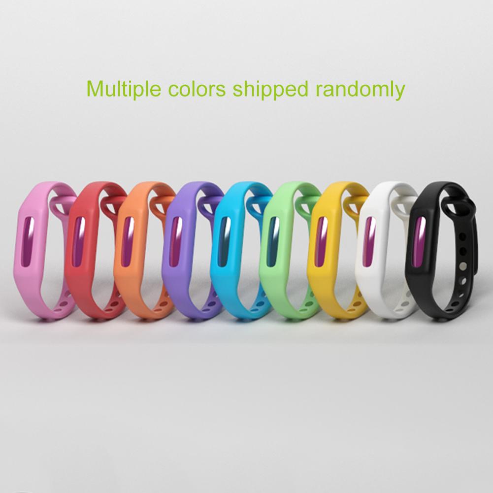 Mosquitoes Repeller Bracelet Silicone Essential Oil Mosquitoes Repeller Adjustable Fly Repeller Bracelet for Children Adults