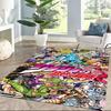 Jojo S Bizarre Adventure 5 Square rugs are a great choice for living rooms, bedrooms, home décor, and as gifts