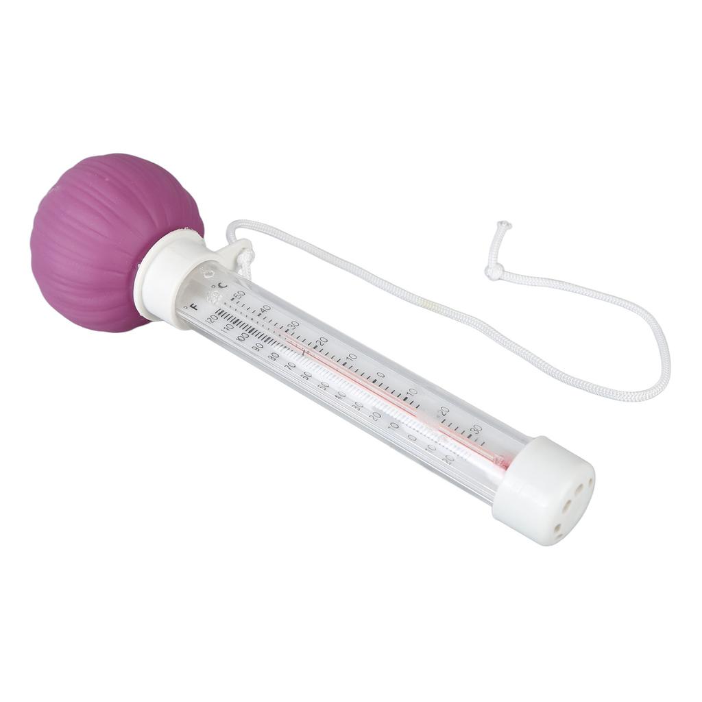 Thermomètre Flottant pour Piscine Décoratif Précis Flotteur Jauge de Température d'Eau