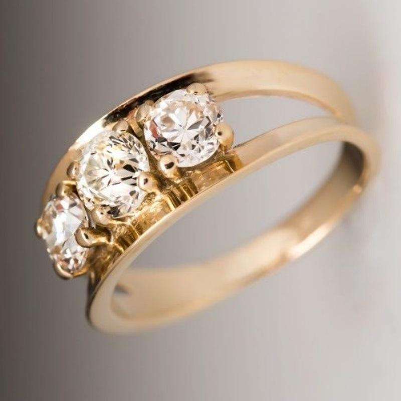 European, American and Korean versions of simple zircon rings, fashion temperament, hollow ring rings, accessories