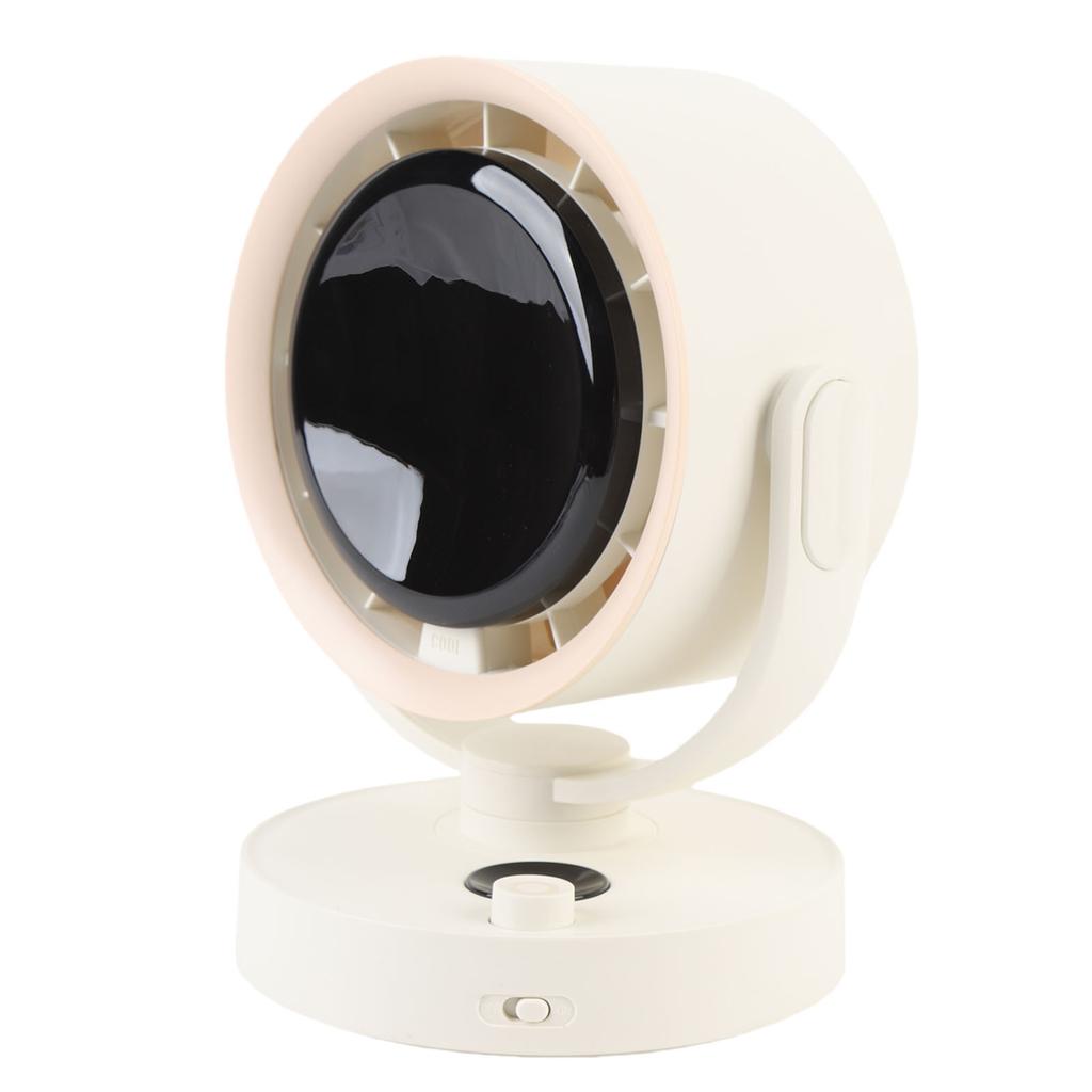 Desktop Air Circulator Fan Portable Rechargeable Automatic 90 Degree Oscillating Quiet 100 Speeds Adjustable LED Display