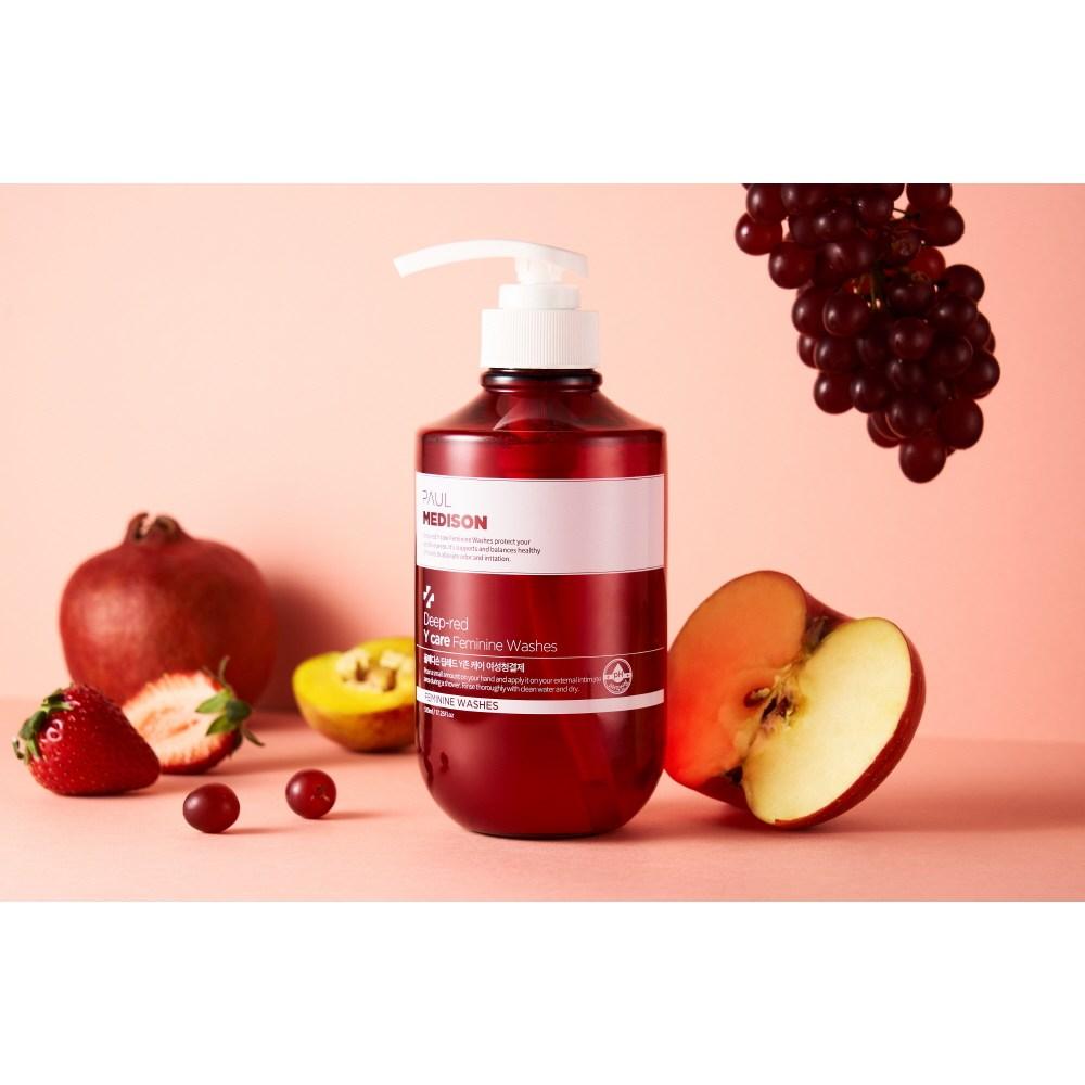 Nettoyant féminin Paul Madison Deep Red Y Zone Care, 510 ml, 1 unité
