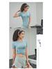 Women's Quick-dry Slim Fit Running T-shirt – High Stretch, Breathable Mesh Sports Top for Fitness & Yoga