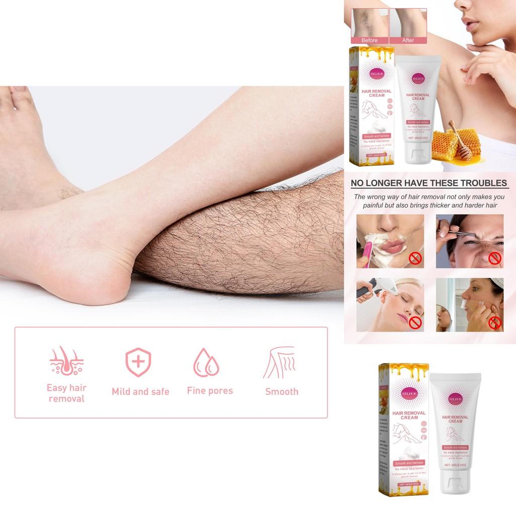 Eelhoe Gentle Hair Removal Cream For Smooth And Soft Skin Ideal For Face And Body