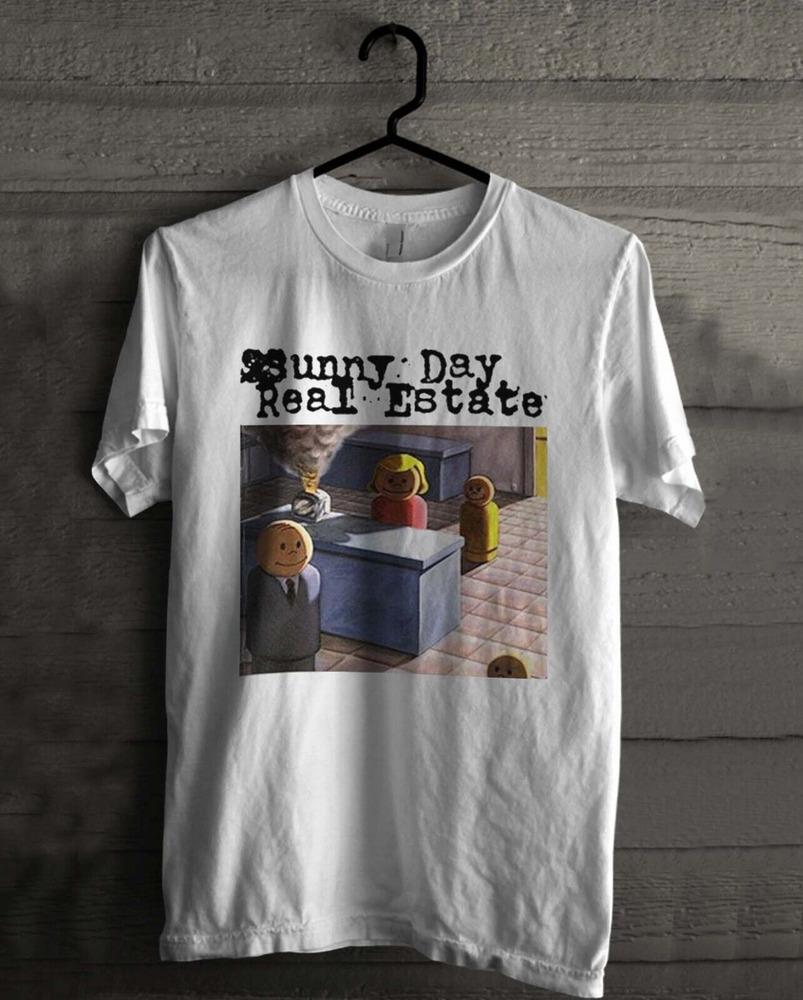 

Sunny Day Real Estate Gift For Fans White T-shirt Tops Tee All Size M