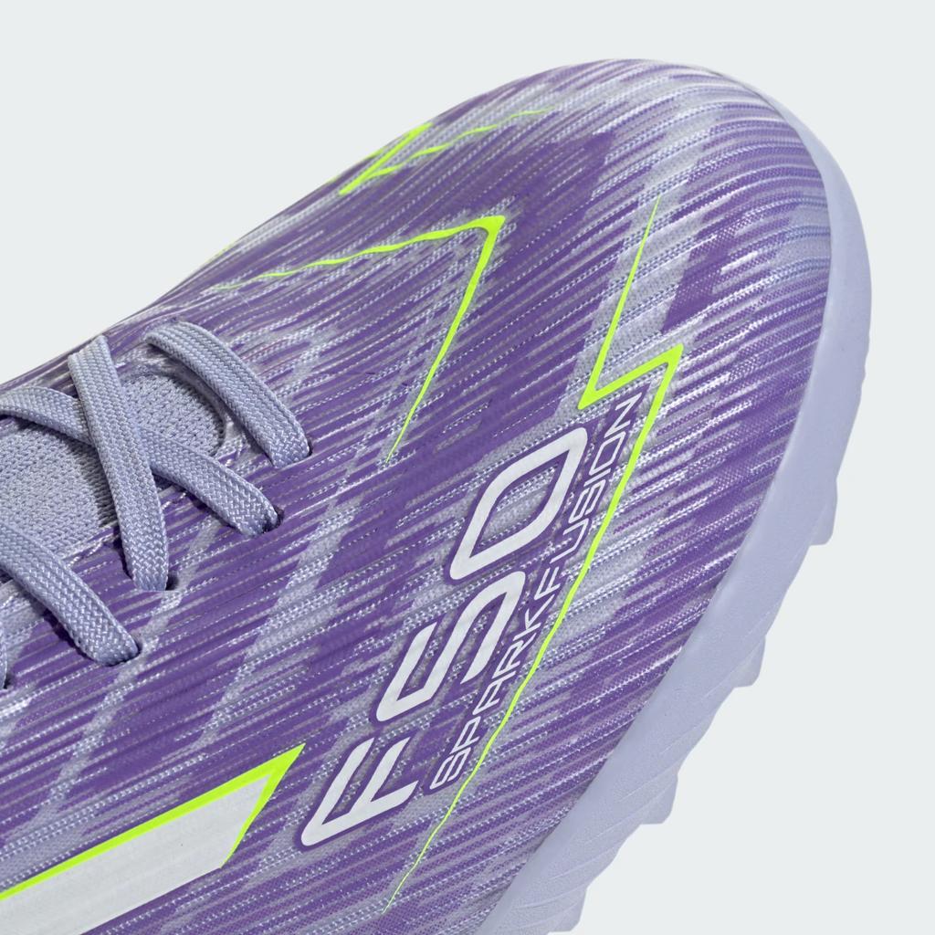JI0014 Adidas F50 Sparkfusion League Turf Boots Violet Tone (Women's)