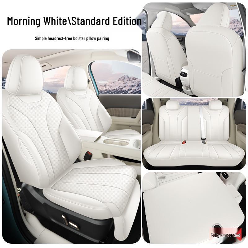 2026 ORA 5 Чехлы на сиденья автомобиля, Всесезонные Универсальные Полное Покрытие, Дышащая Кожаная Подушка ORA 5