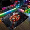 Design Manchester United Křišťálový sametový koberec Útulný Ne?Protiskluzová tištěná předložka do ložnice, obývacího pokoje, předsíně