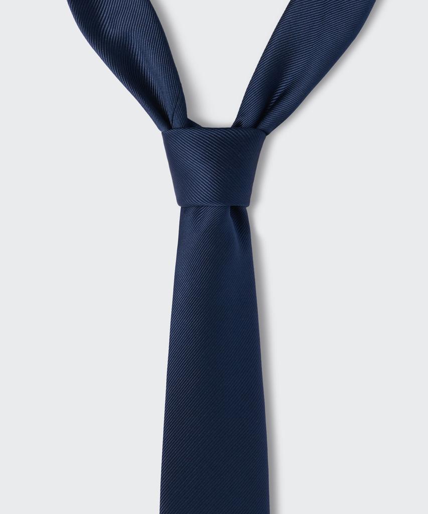 MUSINSA STANDARD Standard Solid Tie [Navy]