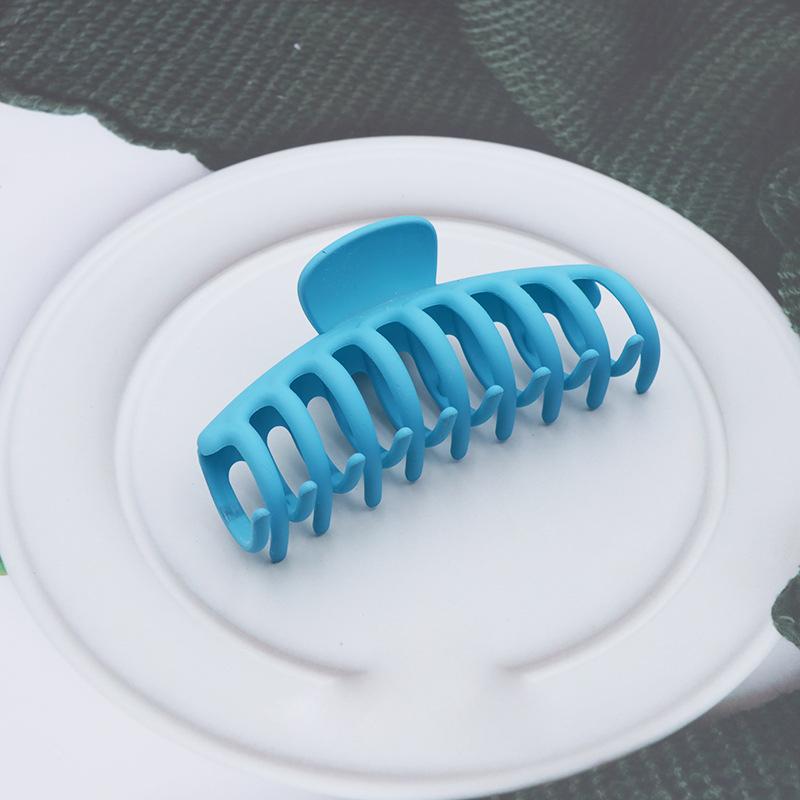 New Large Size Hair Claws for Women Claw Clip Korean Headdress Soild Color Crab Hair Clip Hairpin Fashion Hair Accessories