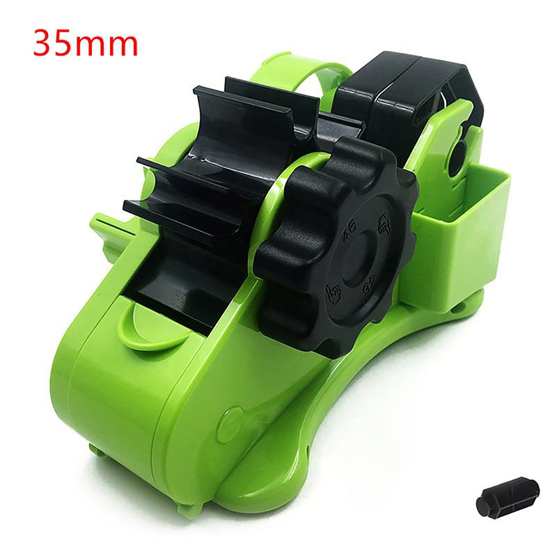 Semi-Automatic Tape Dispenser Multi-Roll Cutting Reusable Thermal Tape Dispenser With Compartment For Thermal Transfer Tape