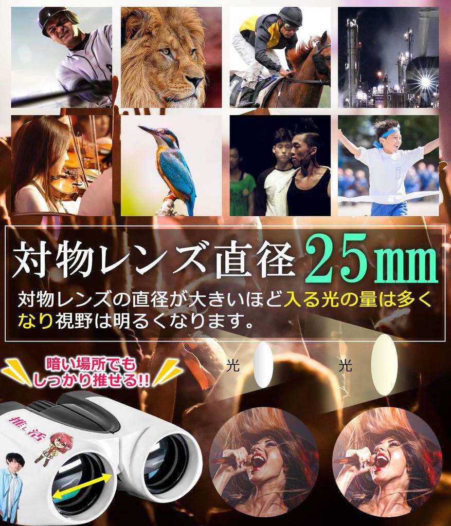 NEXUS SPITZE Binoculars 12x for Concerts and Live for Watching Opera High Solid for Pure White Performances, Sports, Glasses, Magnification, Active,