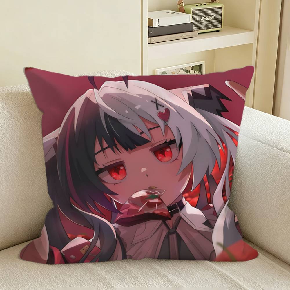 Goth Lacrimosa Game NTE Square Sofa Pillow Cover Solid Color Living Room Home Decor Cushion Case