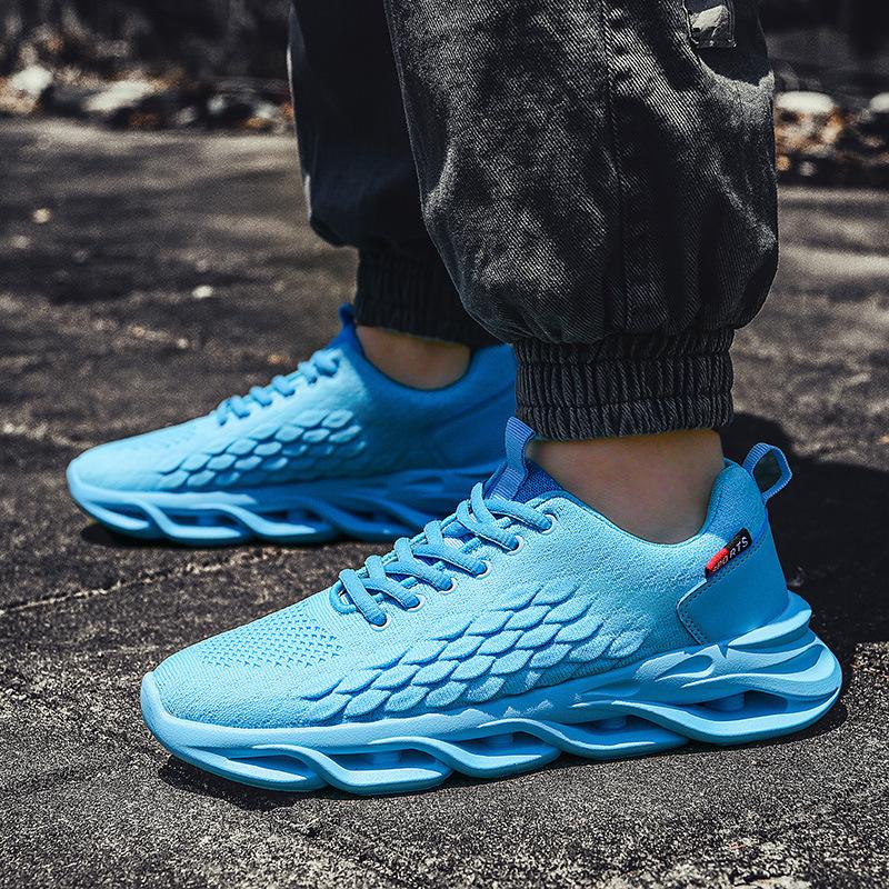 2025 New Men's Trendy Breathable Mesh Running Shoes - Casual Summer Athletic Sneakers