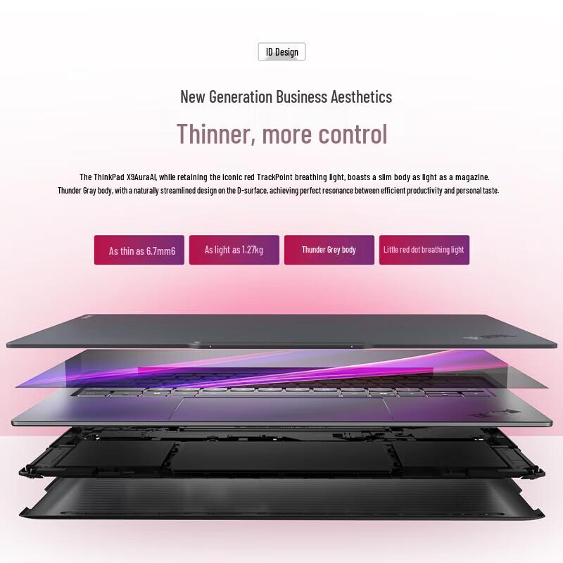 Lenovo ThinkPad X9-14 AI Edition Business Laptop (CN version)