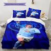 Foden Brilliant Pass Bedding Quilt Set Quilt Cover Pillowcase Home Decoration Birthday Gift (1 * Duvet Cover + 2 * Pillowcase, Without Core)