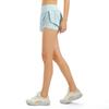 Women's Double-Layer Quick-Dry Sports Shorts: Anti-Exposure, Breathable, for Running, Yoga, Fitness.