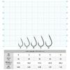 IPPON (1) Red Sea Bream Black Coated Fishing Hooks, Made In Japan, Value Pack (11 Hooks 36 Hooks)