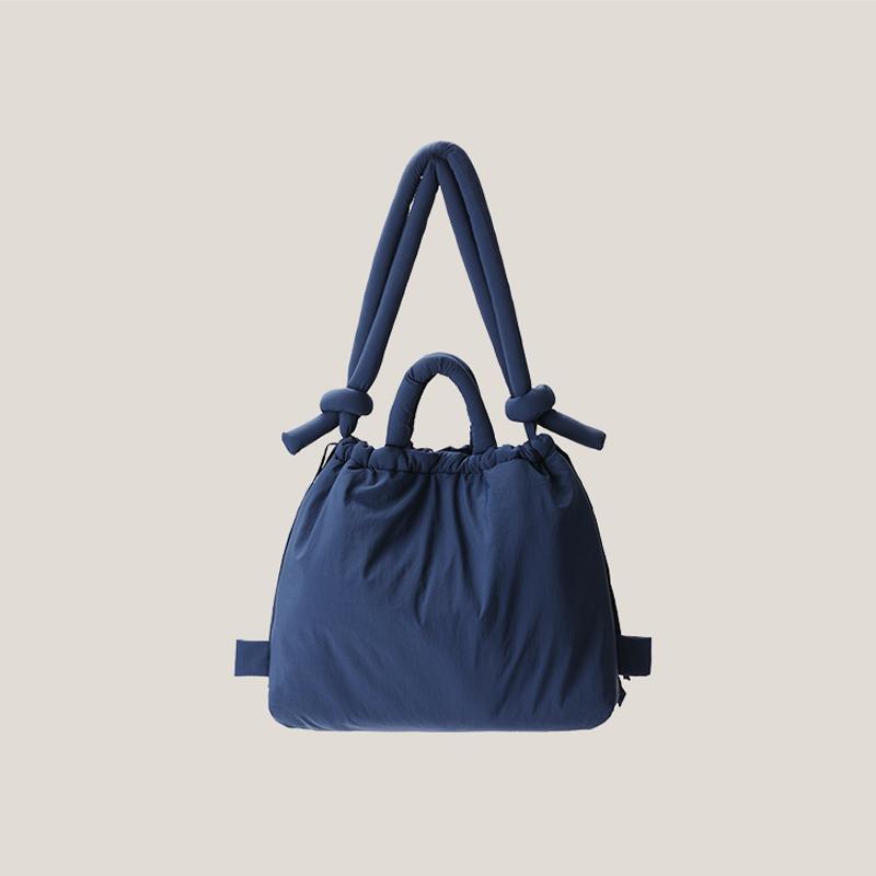 Lässige gepolsterte Nylon-Tragetasche Designer weiche Puffer-Schultertasche Umhängetasche für Damen Einfache Vintage-Handtaschen mit großer Kapazität 2025