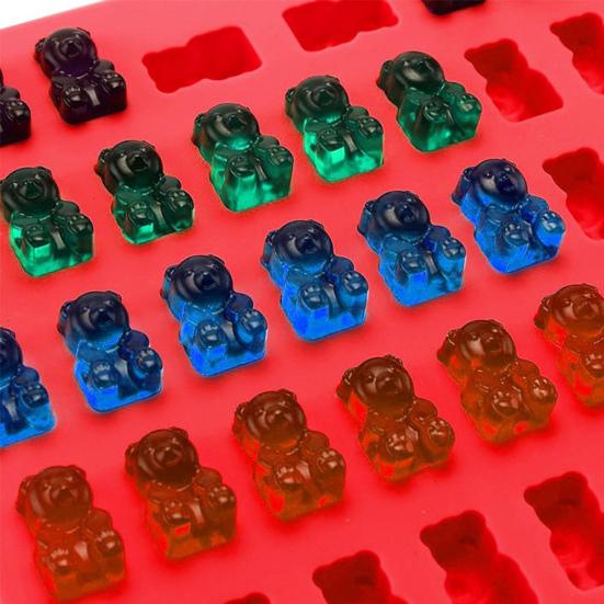 Forma na gumu Nepřilnavá forma na medvídky bez BPA