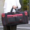 Large Capacity Foldable Travel Duffel Bag with Multiple Compartments, Adjustable Shoulder Straps & Zipper Closure - Ideal for Gym, Work, and Daily Use