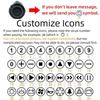 16/19/22mm Black Shell Metal Push Button Switch Customization 3-6V 12-24V 220V Reset/Latching Light Waterproof For Car RV Truck