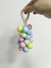 Crystal Grape Scented Hanging Ornament – Handmade Essential Oil Soap, Perfect for Opening Ceremony Souvenirs and Gifts.