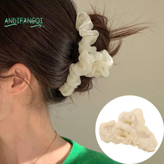

Женский тканевый декор коготь для волос - эластичная пружина с перекрестными зубцами, сильный коготь, женское украшение для волос, зажим для фиксации, зажим для волос, инструмент для укладки волос