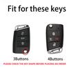 Abs Car Key Case Cover Shell Fob For Volkswagen Vw Golf 7 Alltrack Mk7   For Skoda Octavia A7 Seat Remote 3 4 Buttons