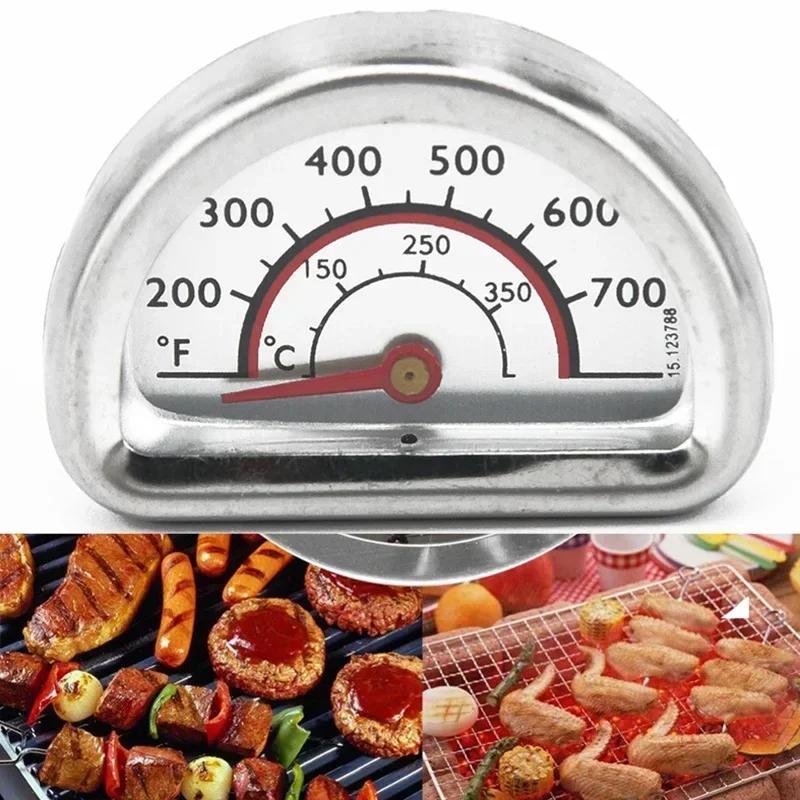 Oven Thermometer for Kitchen Home Baking Household Cooking Temp Gauge 0-400℃ BBQ Smoker Grill Thermometer Heat Indicator
